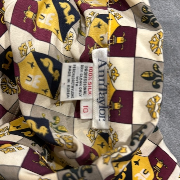 Ann Taylor Silk Blouse - Picture 8 of 8